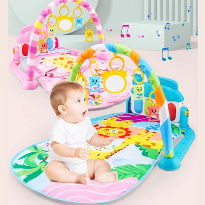 Baby Gymnastic Rack Music Pedal Piano Toys